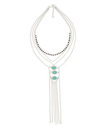 Canyon Spirit Multi-Strand Turquoise Necklace Country in My Heart