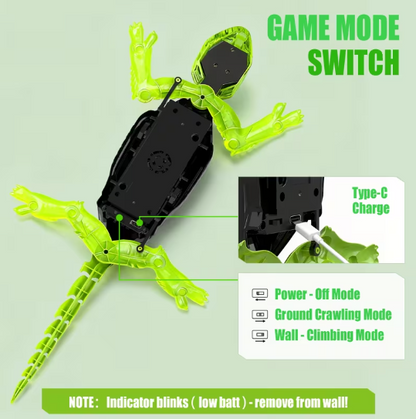 Wall Climbing RC Gecko – Remote Control Lizard Robot