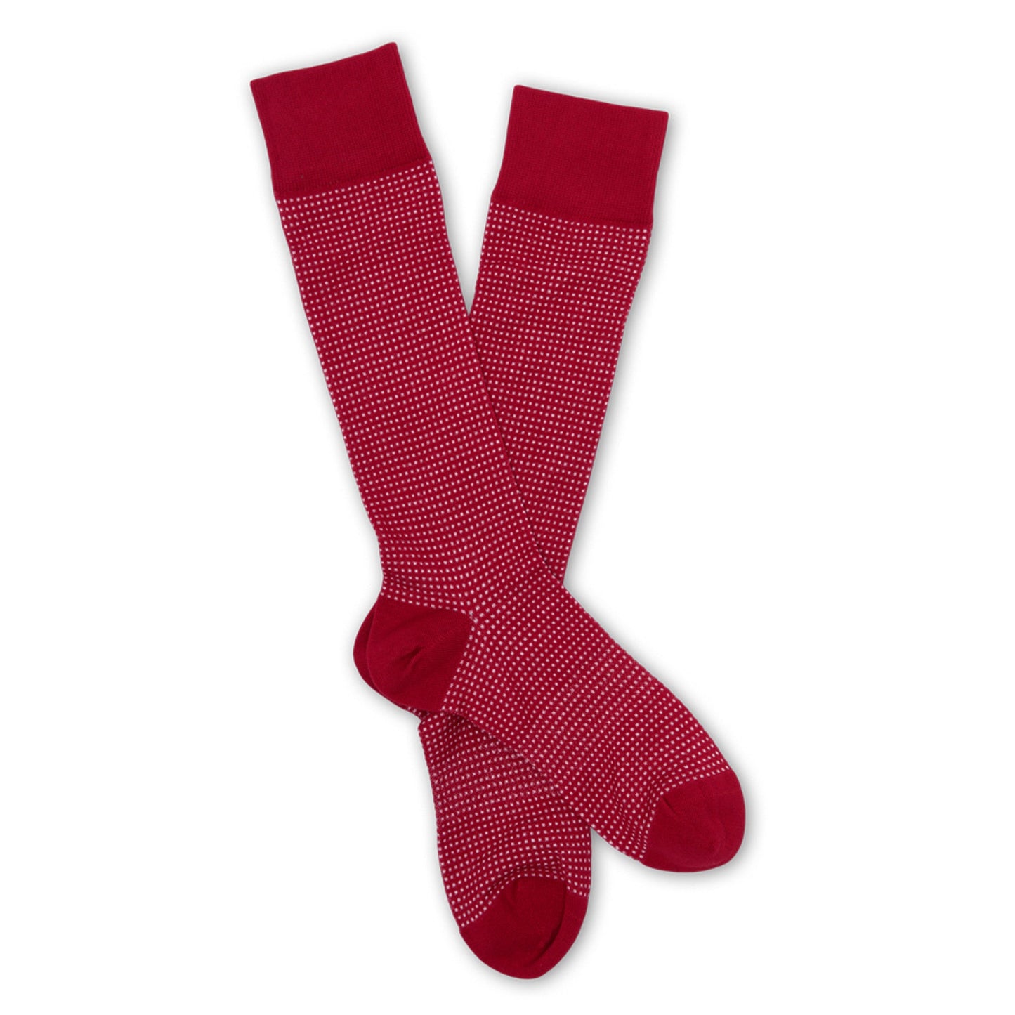 Cardinal Birdseye Dress Socks DeadSoxy