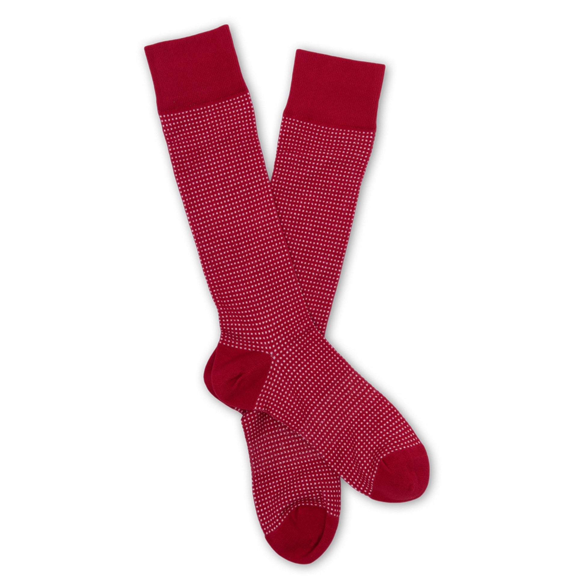 Cardinal Birdseye Dress Socks DeadSoxy