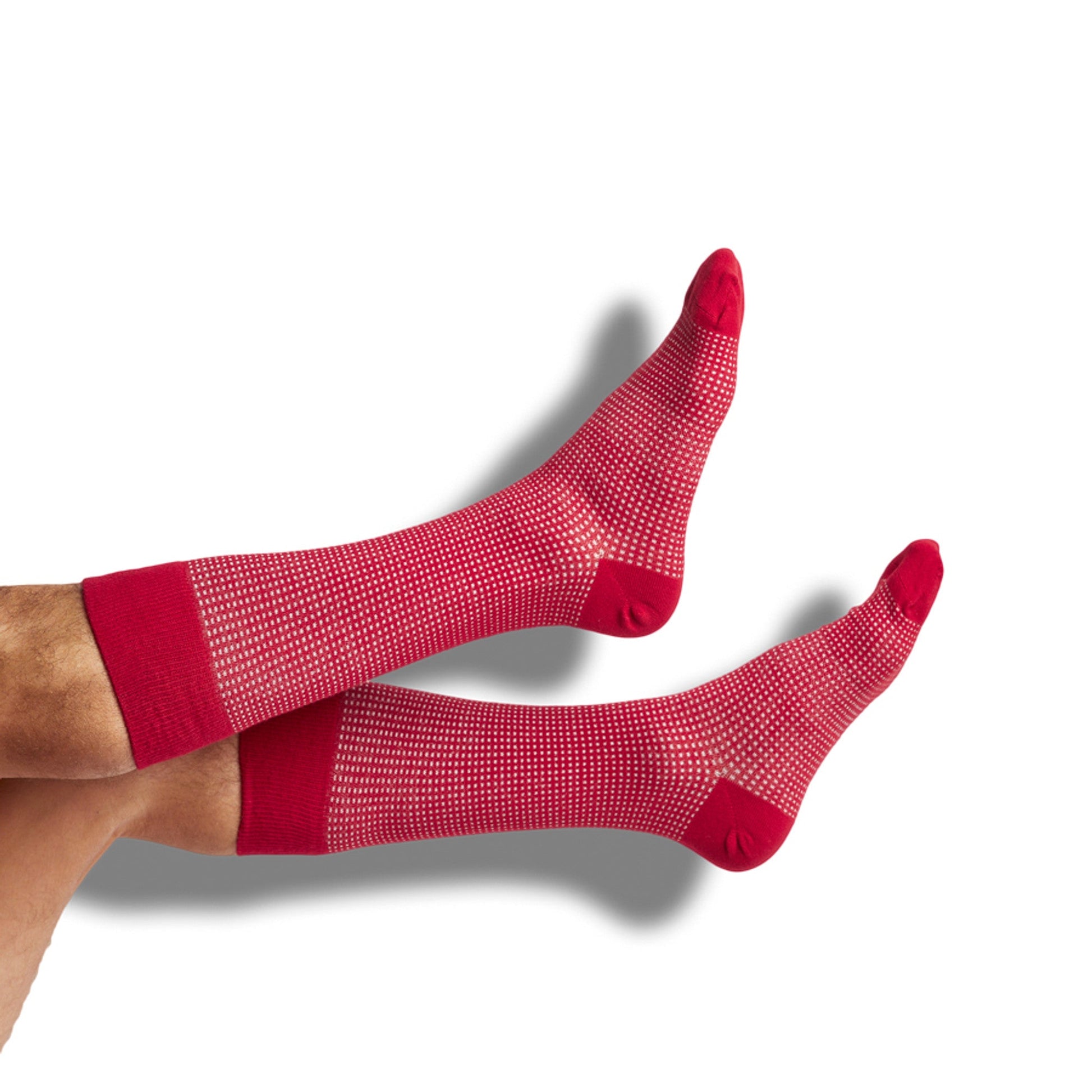 Cardinal / White Mixed Socks 4 Pack -B DeadSoxy