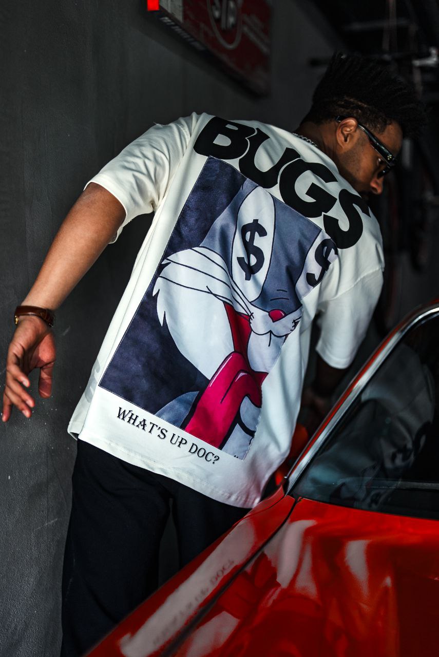 Cartoon Rabbit Graphic T-Shirt – What’s Up Doc Withinblack