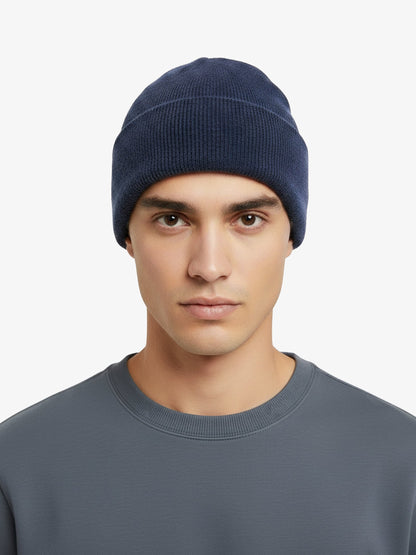 Cashmere Cuff Beanie - Carbon Blue Holden Outerwear