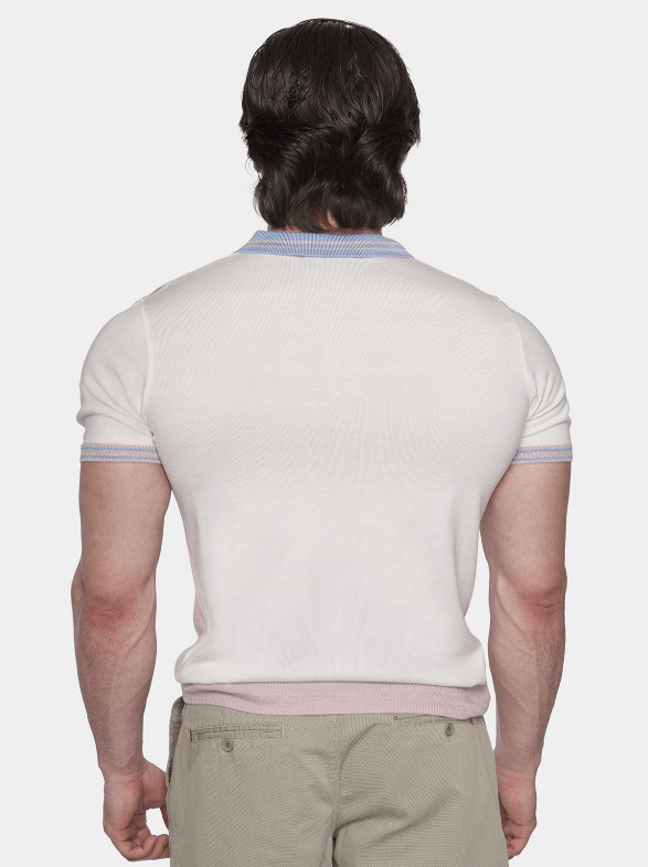 The MerceriZed Cotton Polo (Pastels) Bright Moons
