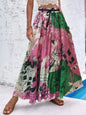 Women's Bohemian Print A-Line Skirt