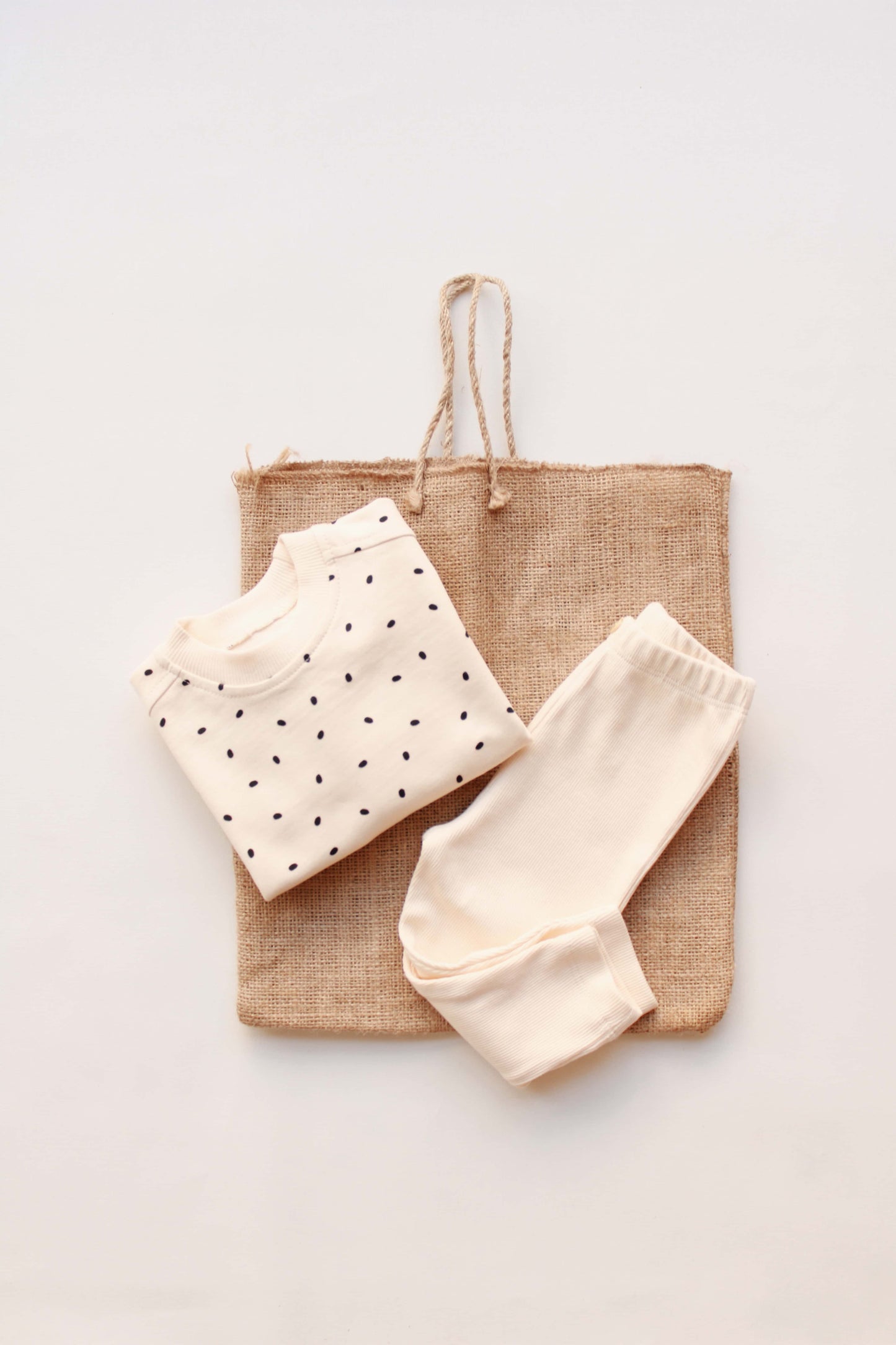 Coco Dot 2 Piece Set Honey and Hive