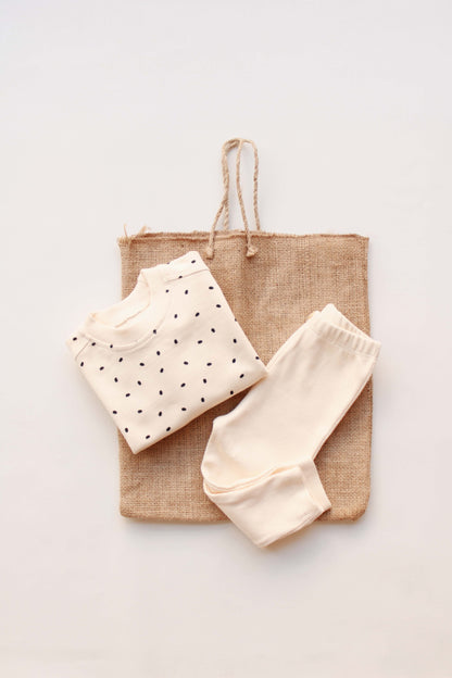 Coco Dot 2 Piece Set Honey and Hive
