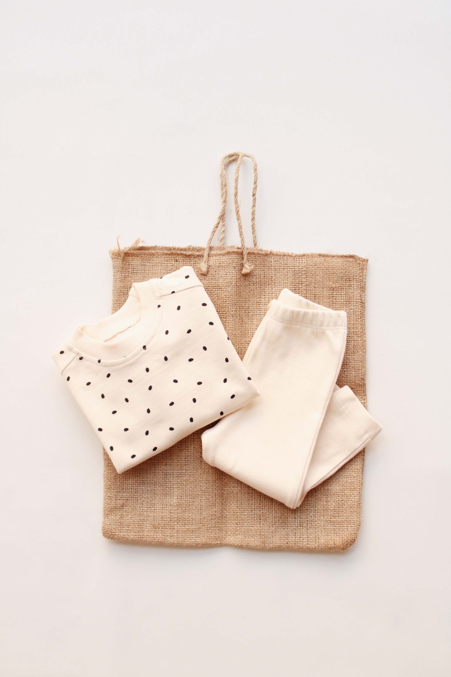 Coco Dot 2 Piece Set Honey and Hive
