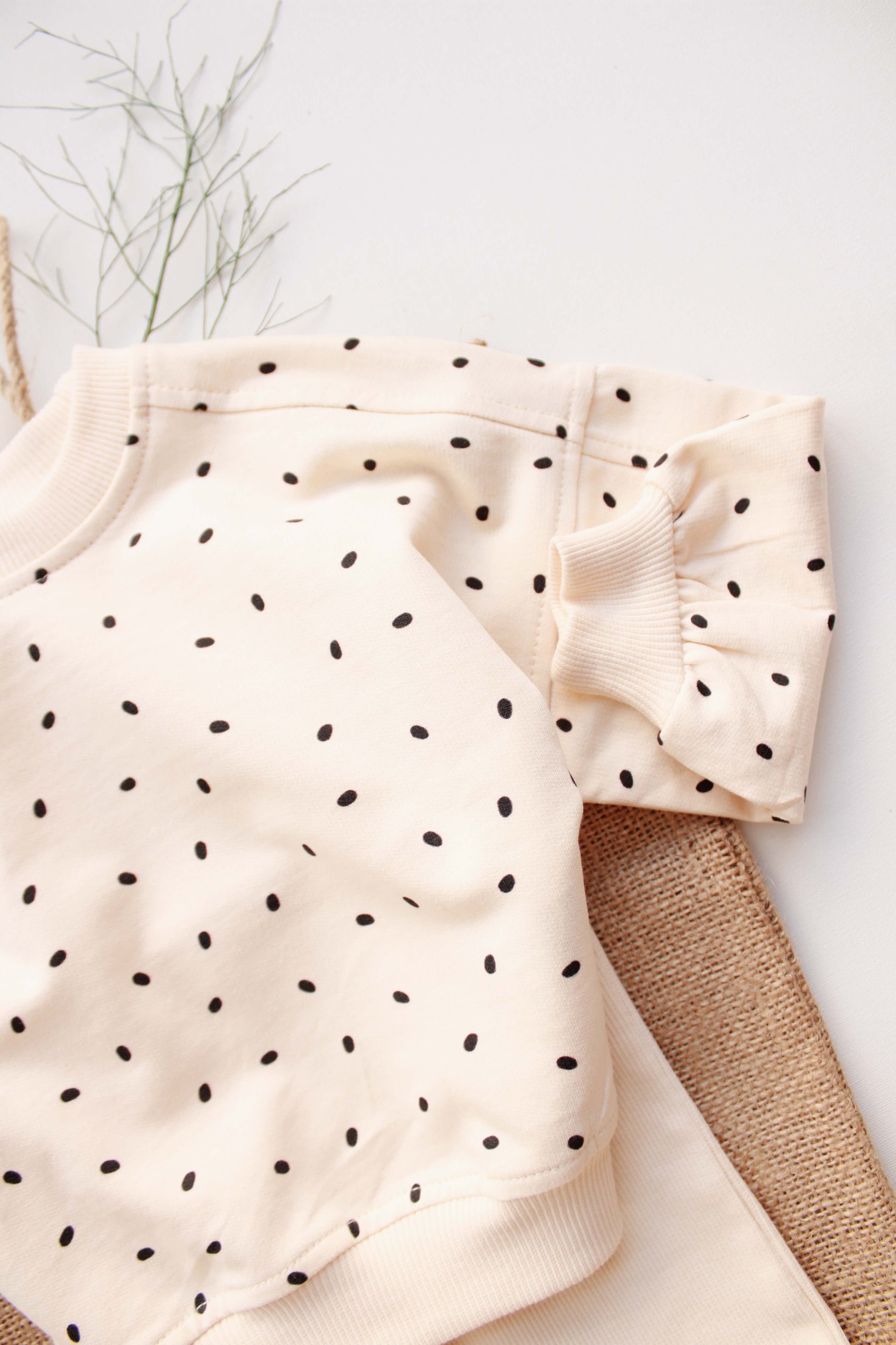 Coco Dot 2 Piece Set Honey and Hive