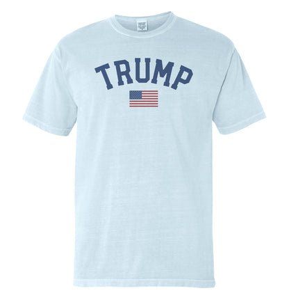 Trump American Flag 2024 (Front) Shield Republic