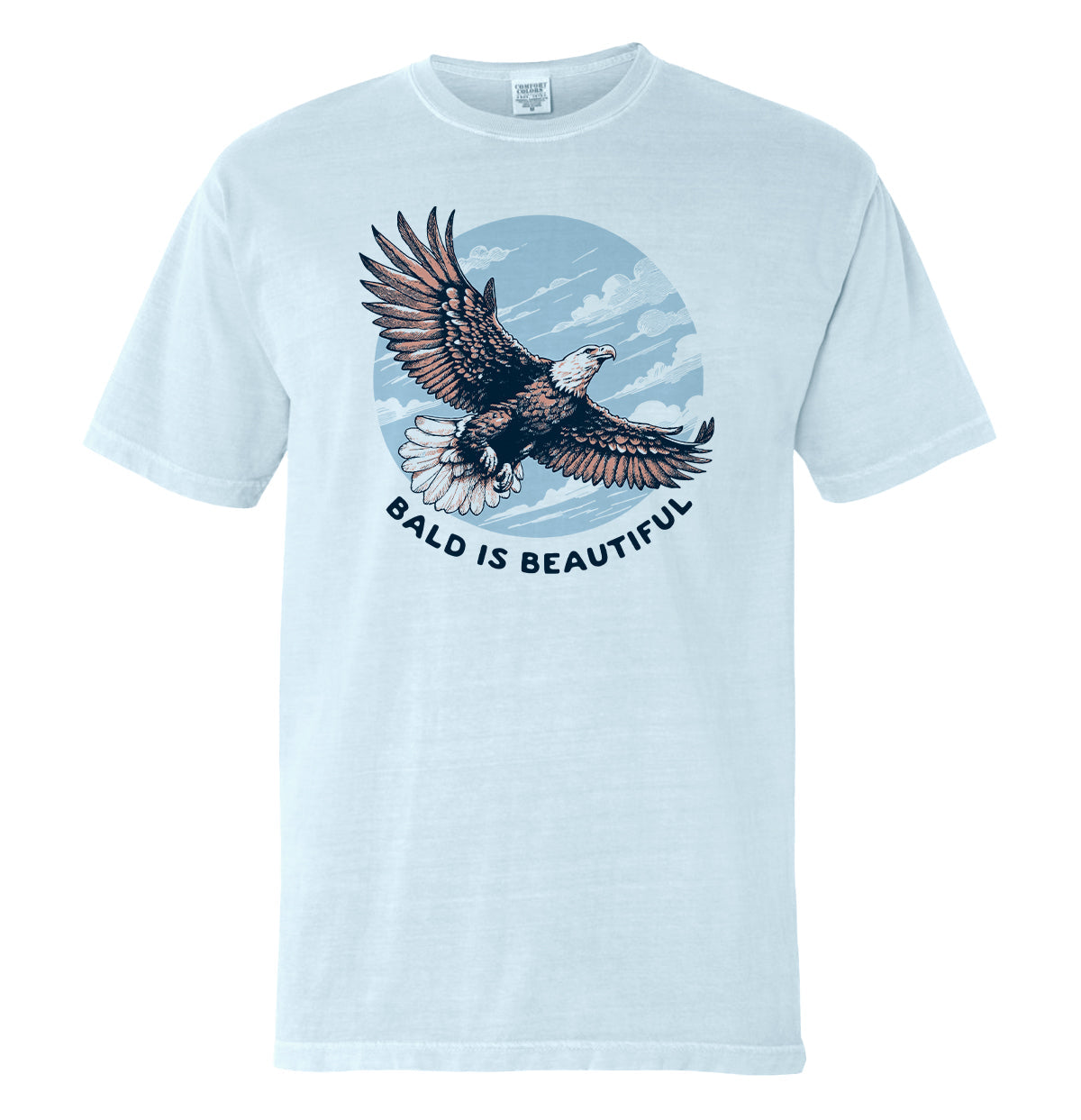Bald Is Beautiful (Front) Shield Republic