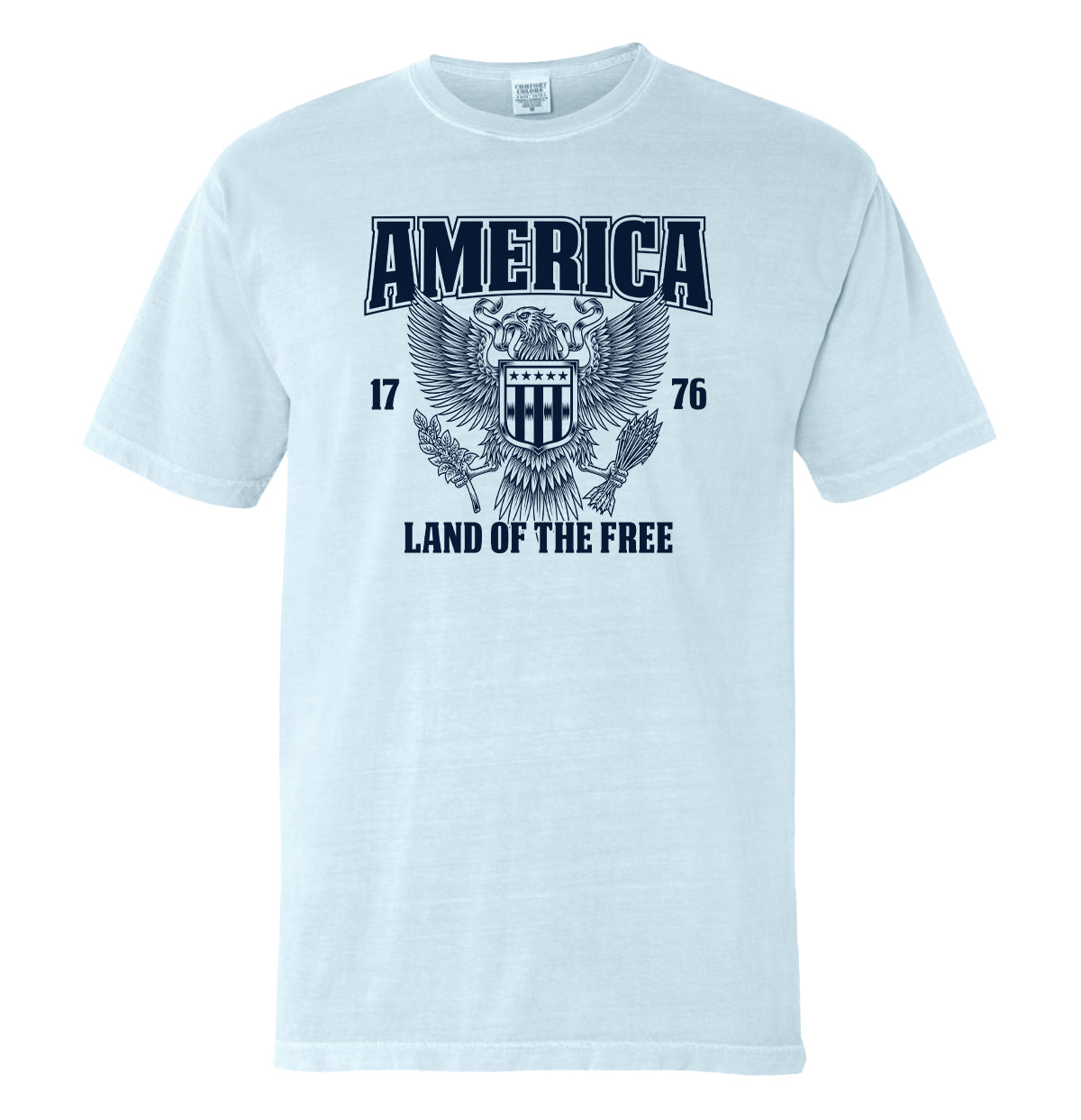 America Land Of The Free Shield Republic