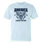 America Land Of The Free Shield Republic