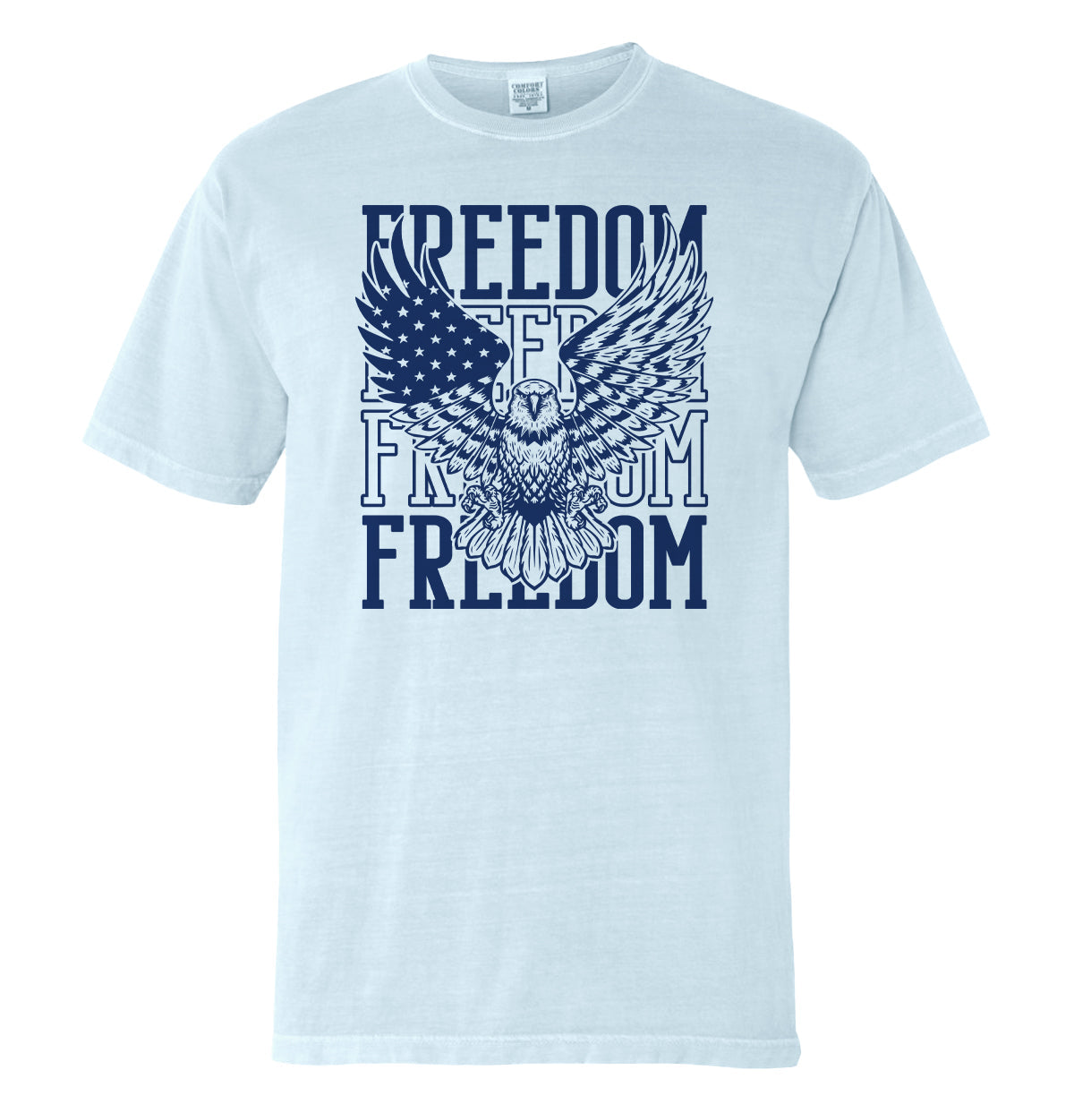 Freedom Repeated Eagle (Front) Shield Republic