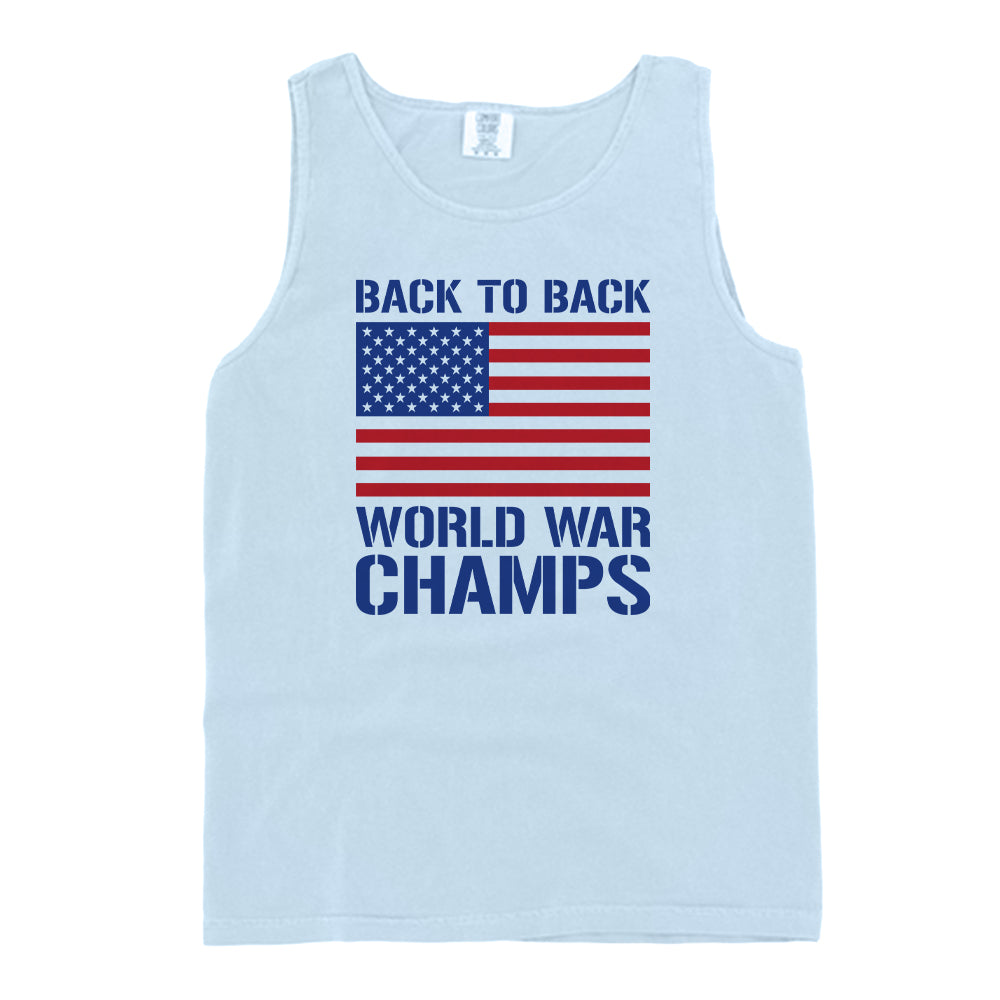 Back to Back World War Champs (Front) Shield Republic