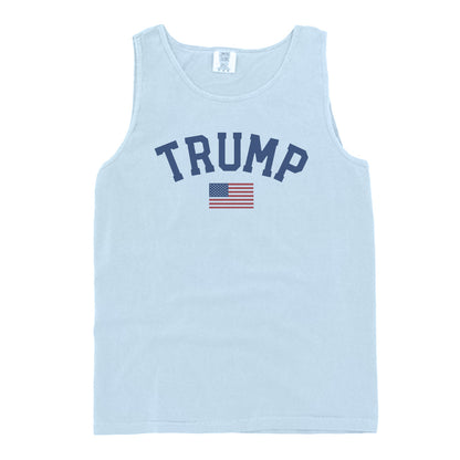 Trump American Flag 2024 (Front) Shield Republic