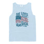 She Loves Jesus And America Too (Front) Shield Republic
