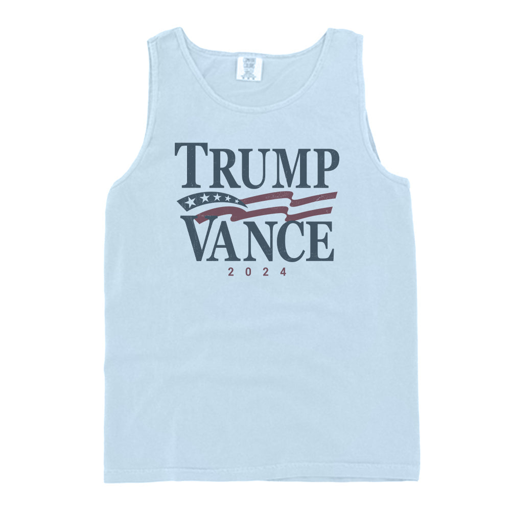 Trump Vance 2024 Vintage (Front) Shield Republic