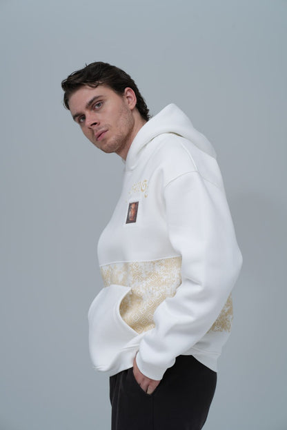 "Change" Panelled Hoodie Withinblack
