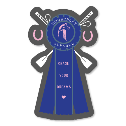 Chase Your Dreams Sticker Horseplay Apparel