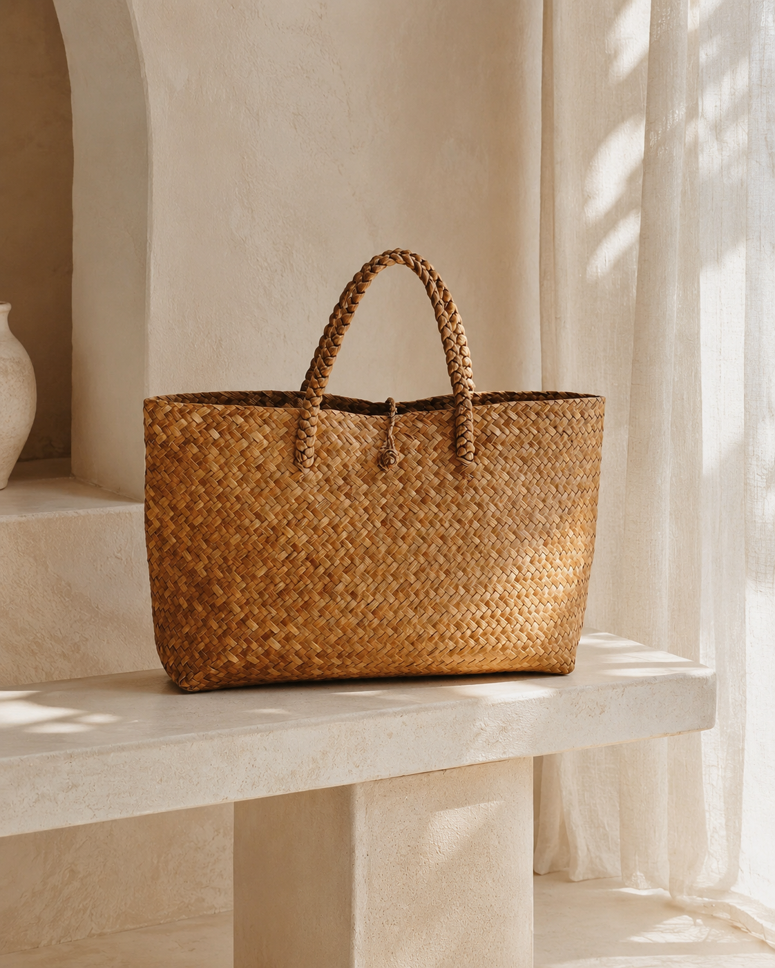 Isla Woven Purse Village Thrive
