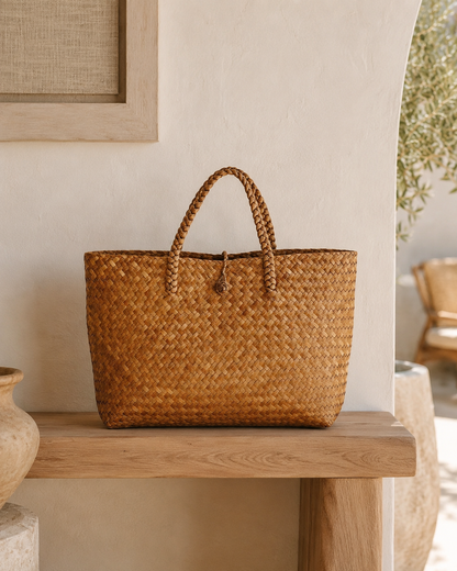 Isla Woven Purse Village Thrive