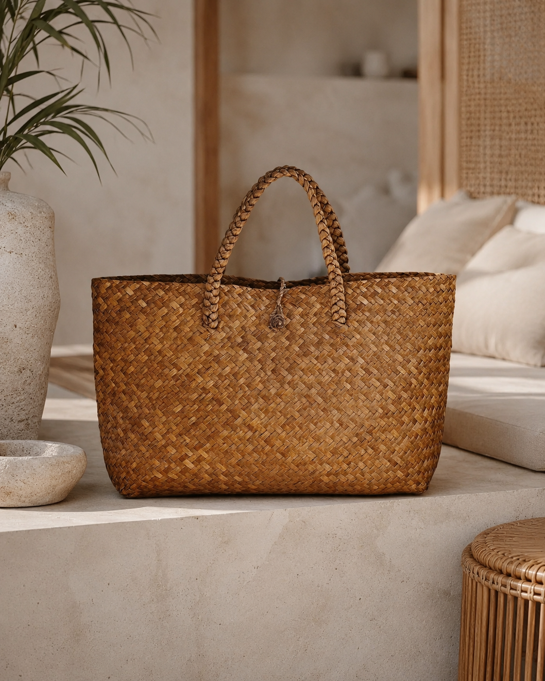Isla Woven Purse Village Thrive