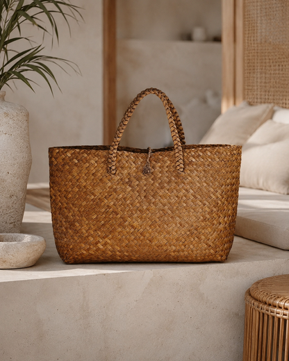 Isla Woven Purse Village Thrive