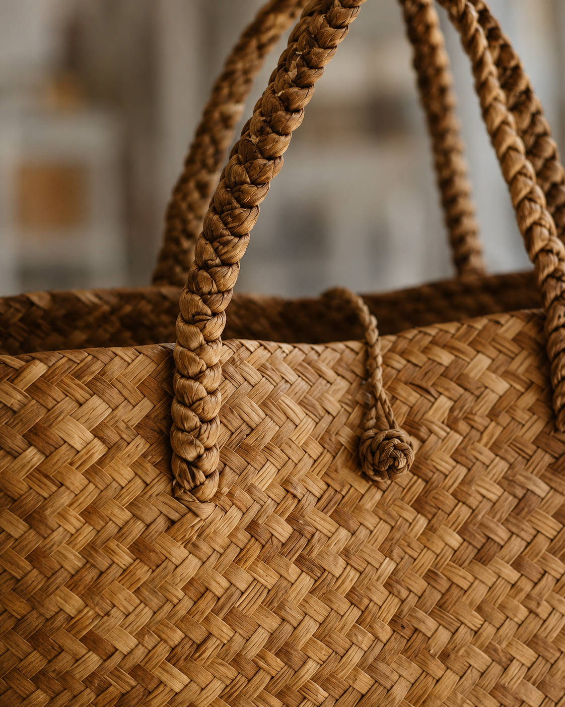 Isla Woven Purse Village Thrive