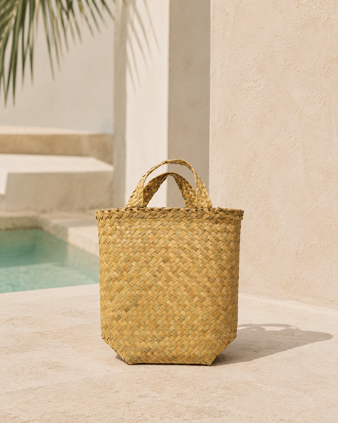 Isla Woven Handbag Village Thrive