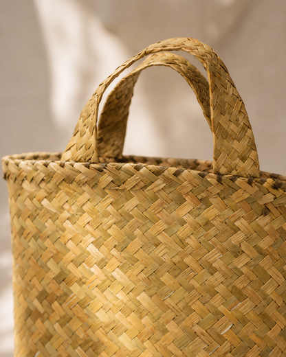 Isla Woven Handbag Village Thrive