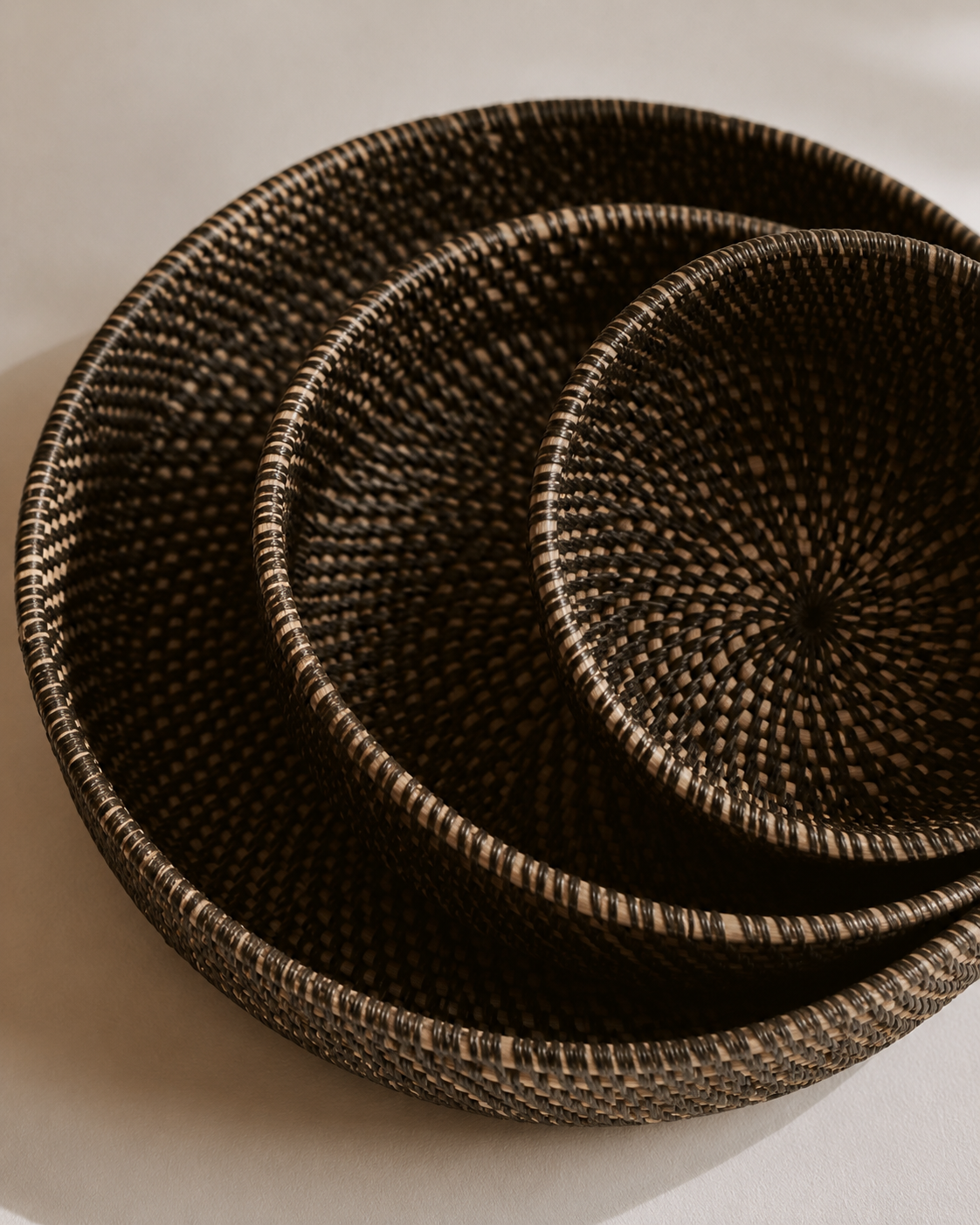 Tiga Woven Nesting Bowls Village Thrive