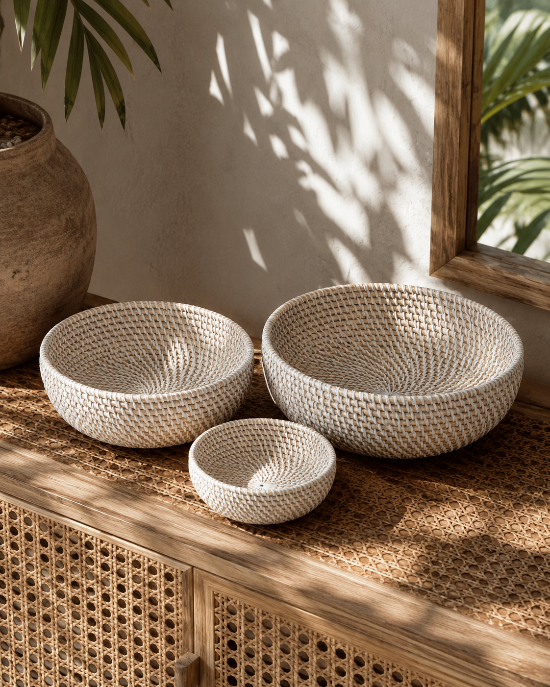 Tiga Woven Nesting Bowls Village Thrive