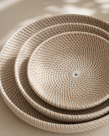 Tiga Woven Nesting Bowls Village Thrive