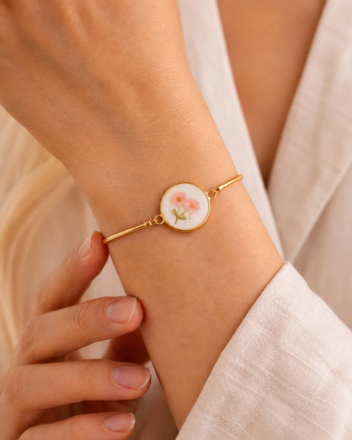 Wildflower Gold Bracelet Village Thrive