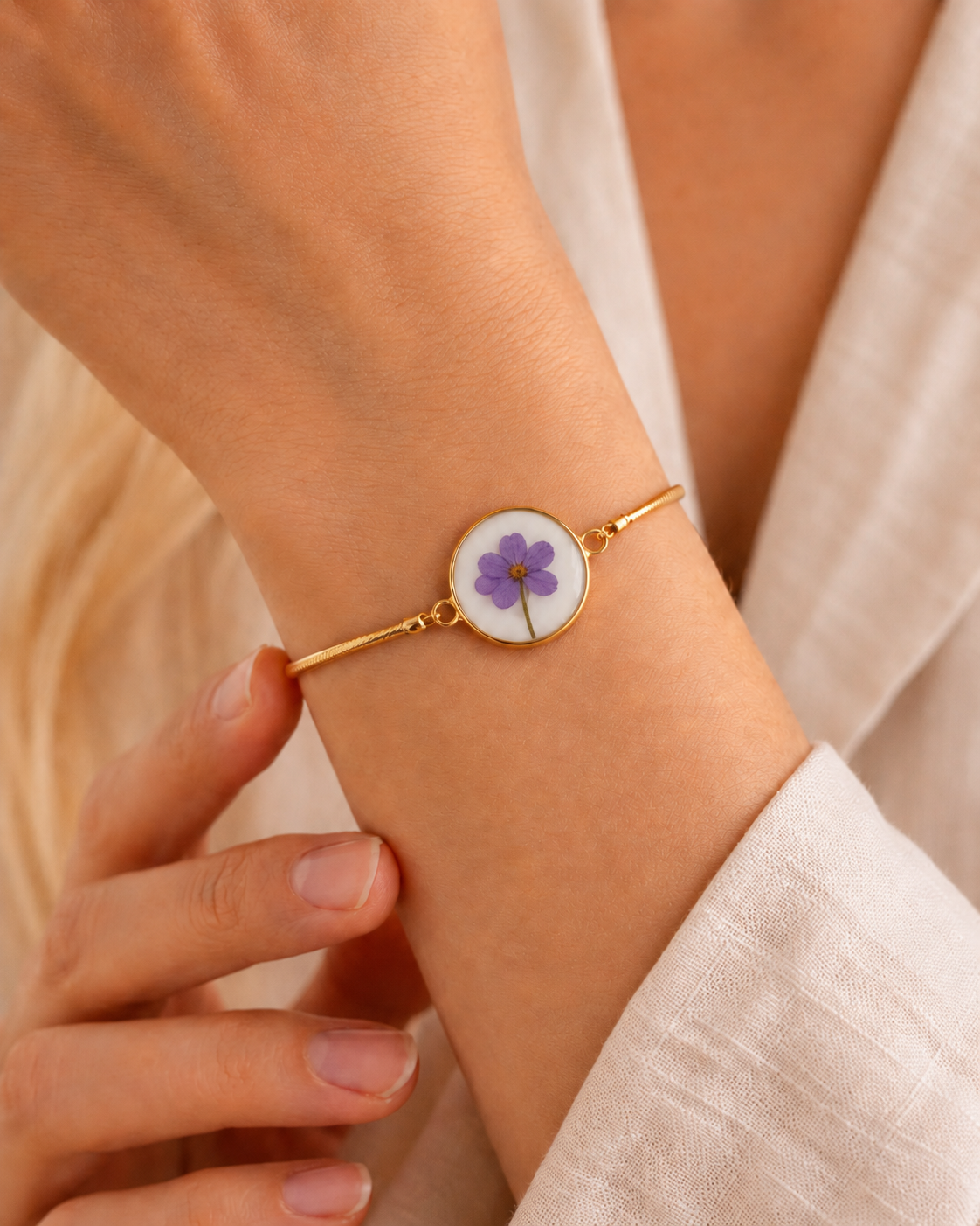 Wildflower Gold Bracelet Village Thrive