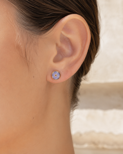 Wildflower Gold Stud Earrings Village Thrive