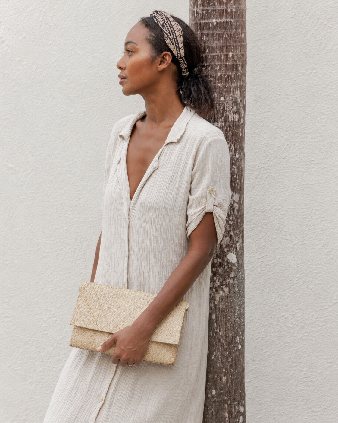 Woven Clutch Village Thrive