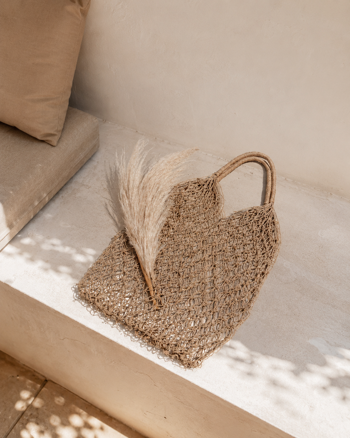 Natural Net Market Tote Village Thrive