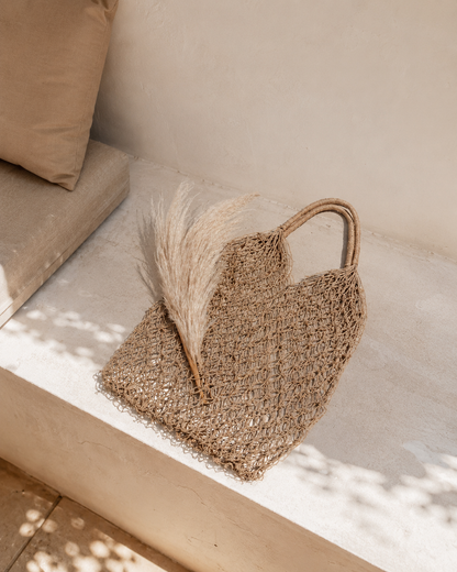 Natural Net Market Tote Village Thrive