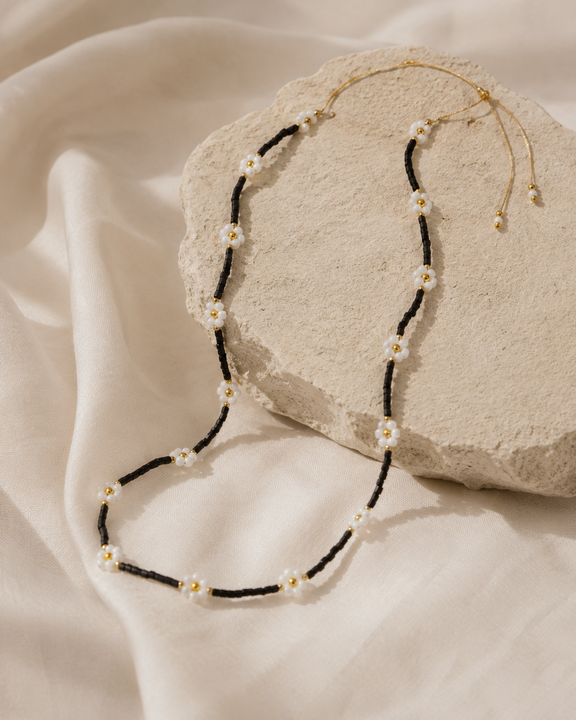Flora Beaded Necklace Village Thrive