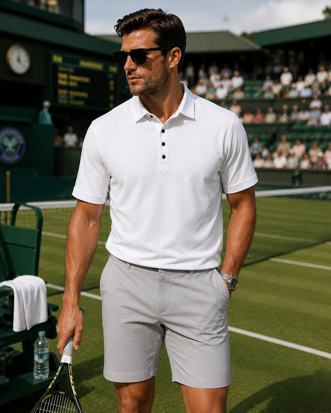 Buki Cinqo Polo - White Buki
