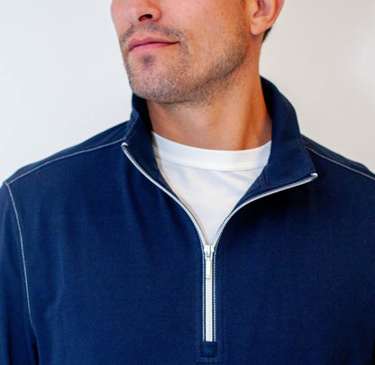 Buki Cinqo Travel Half Zip - Navy Buki