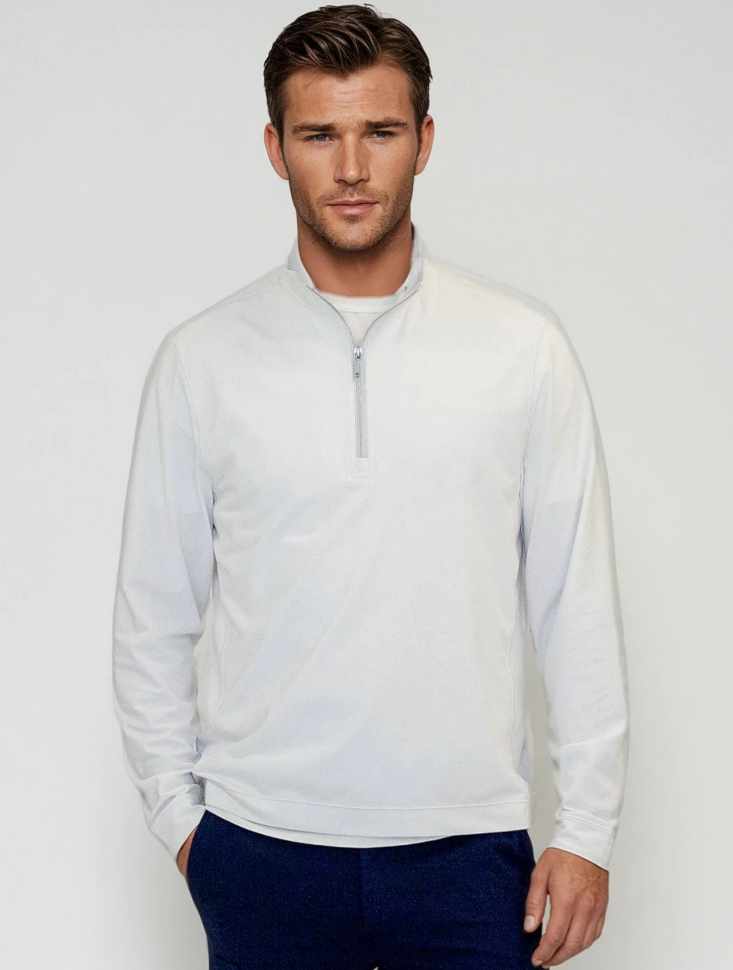 Buki Cinqo Travel Half Zip 2-Pack - Navy/White Buki