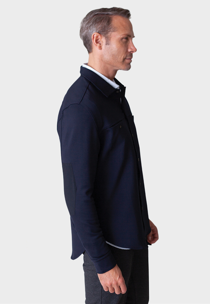 City CPO Shirt Jacket - Black Buki