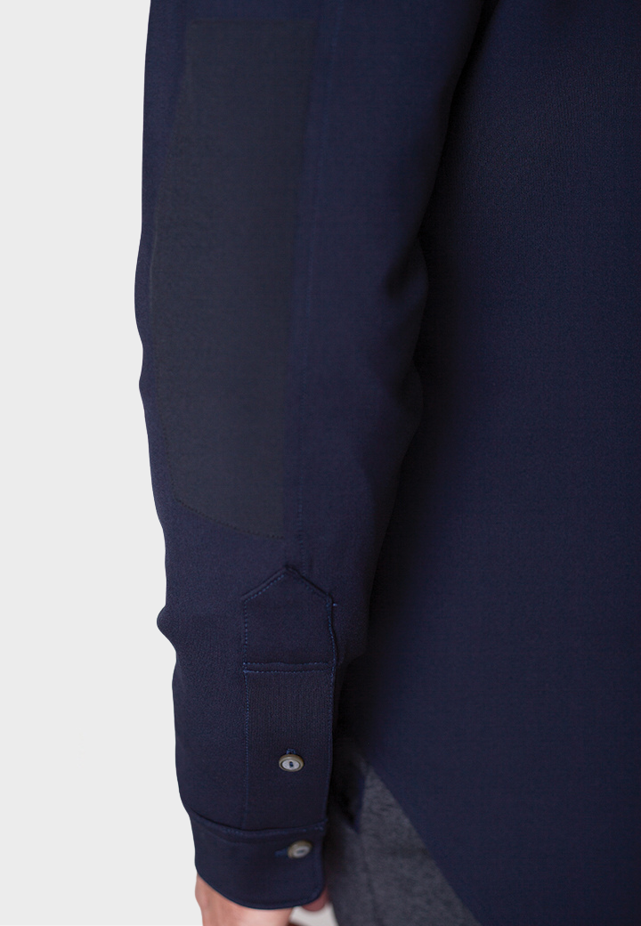 City CPO Shirt Jacket - Black Buki