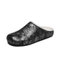 Warm Fleece-lined Non-slip Men's Slippers for Winter
