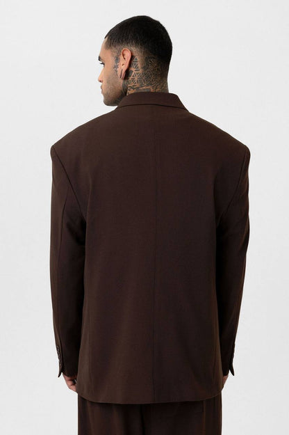 Classic Double Breasted Blazer Suit Withinblack