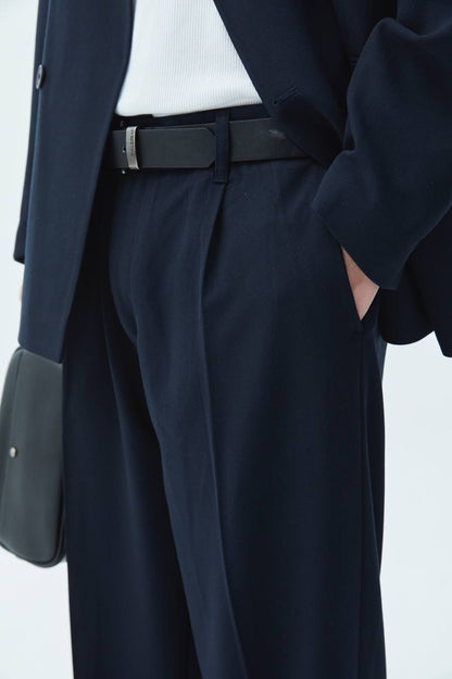 Classic Double Breasted Blazer Suit Withinblack