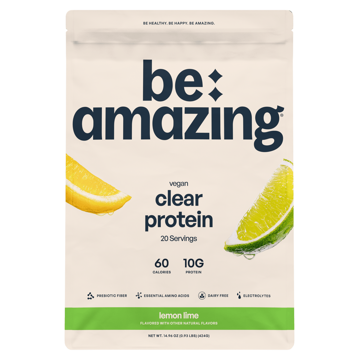 Clear Vegan Protein Be Amazing